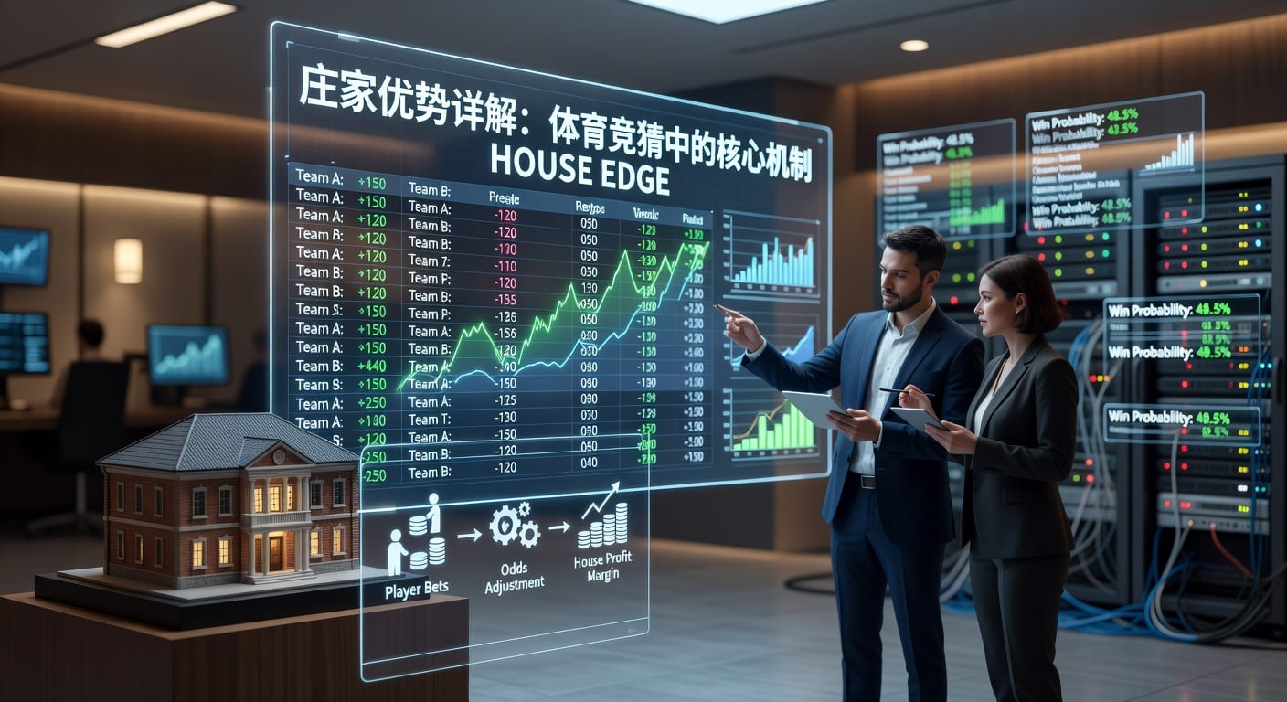 庄家优势 house edge：体育博彩长期成本解析