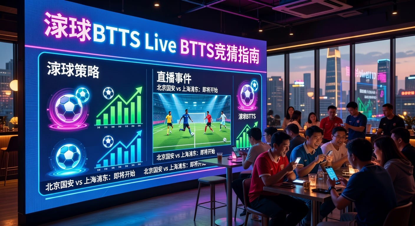 滚球BTTS live BTTS实战解析：滚球判断与进球概率