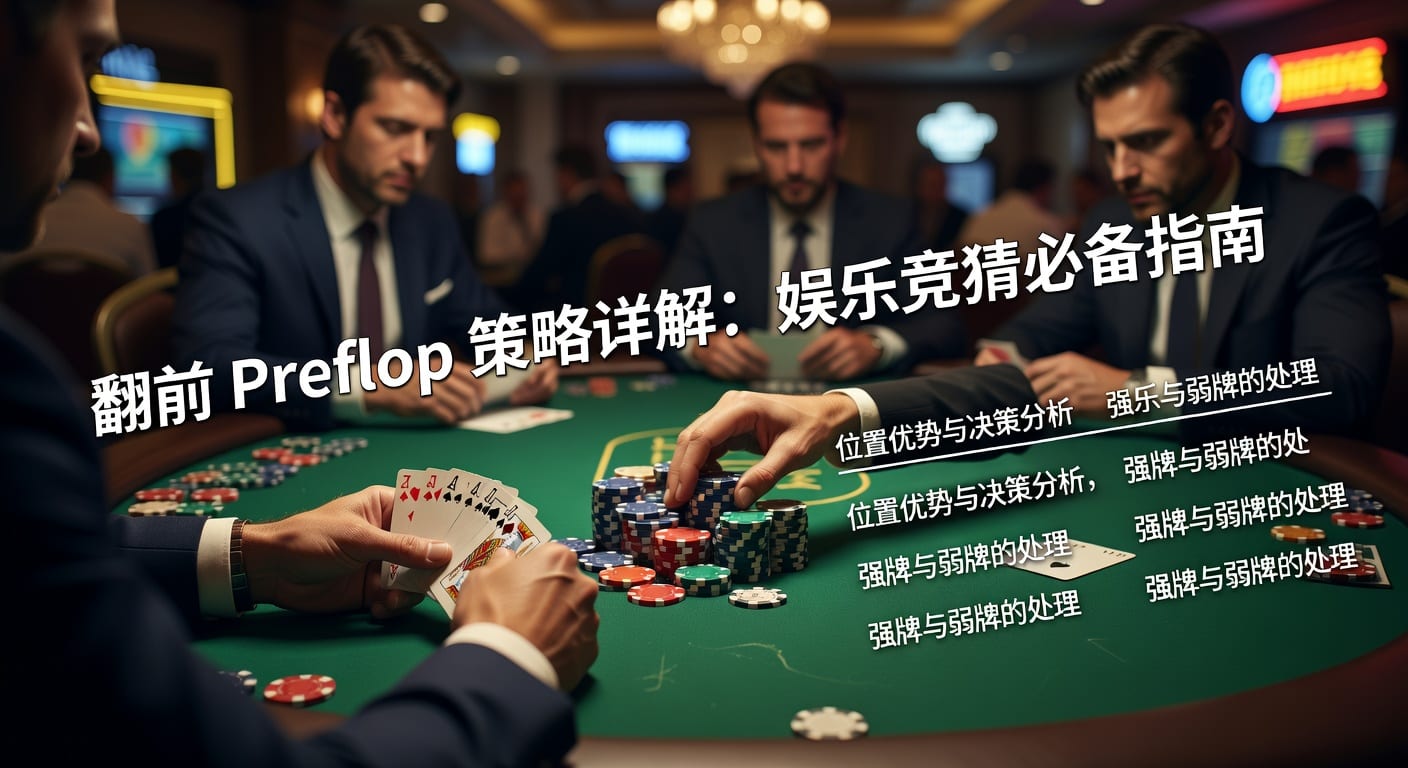 翻前 preflop 实战指南：起手牌与位置决策