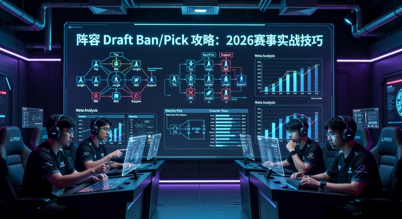 阵容 Draft Ban/Pick 实战分析与赛前思路