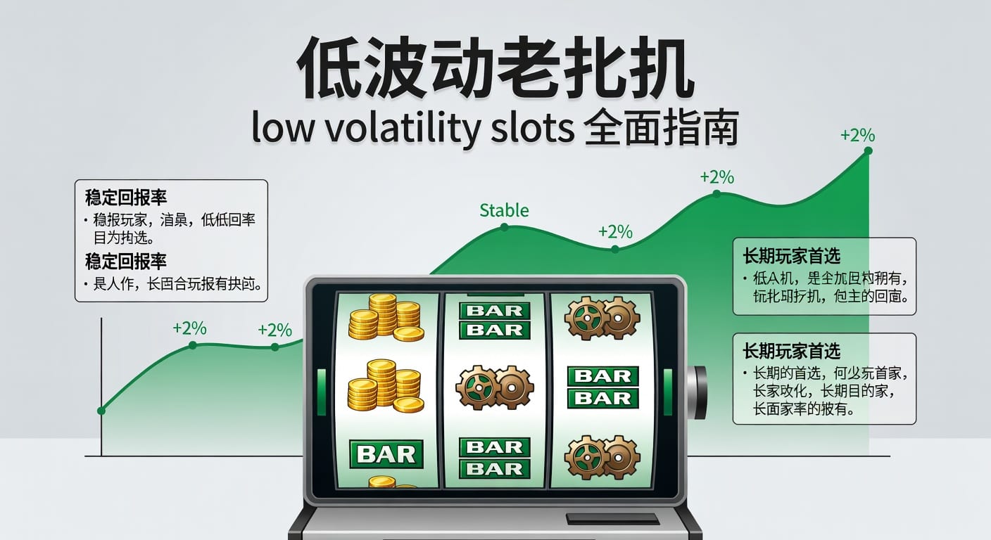 低波动老虎机 low volatility slots：稳定回报与玩法解析