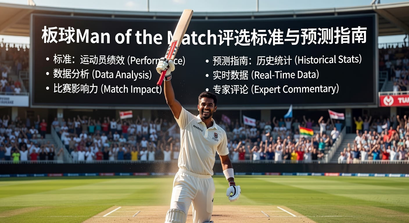 板球Man of the Match：评选逻辑、数据重点与观赛解读